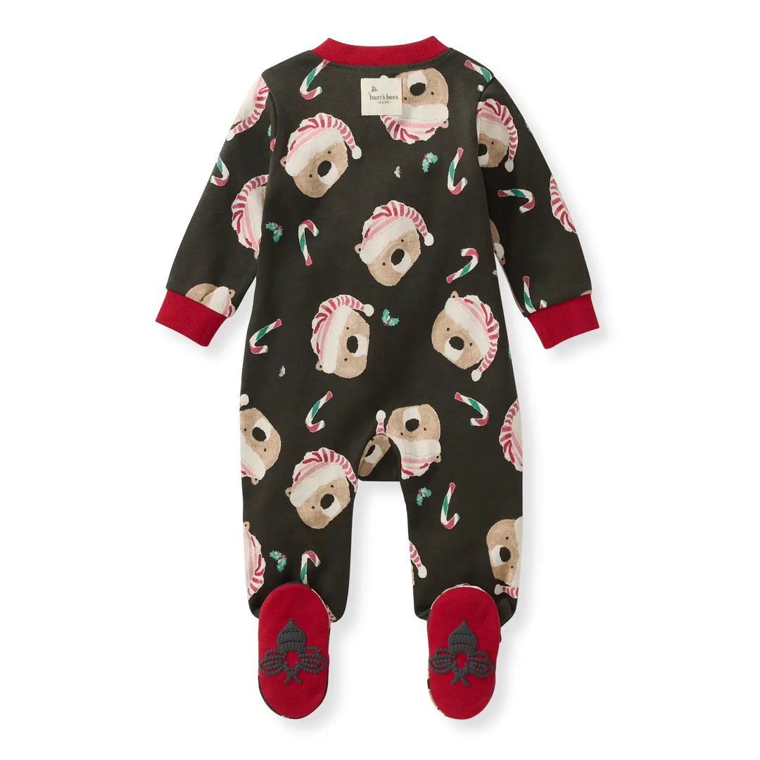 Candy Cane Bear Onesie