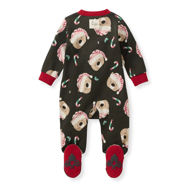 Candy Cane Bear Onesie