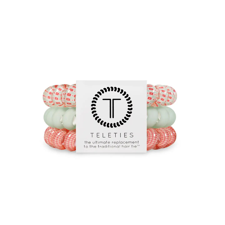 Calming Coral Hair Ties