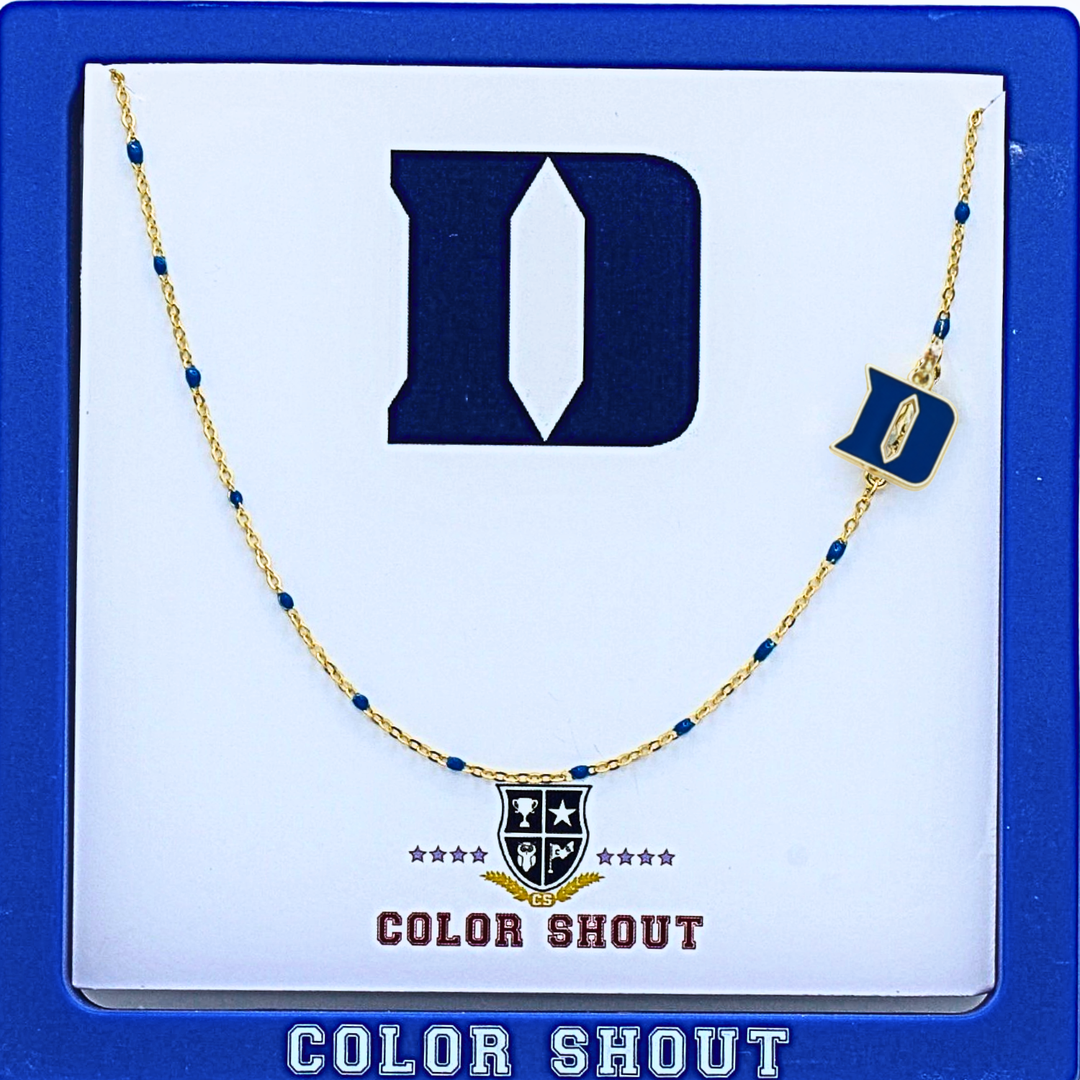 Duke University Side Logo Necklace