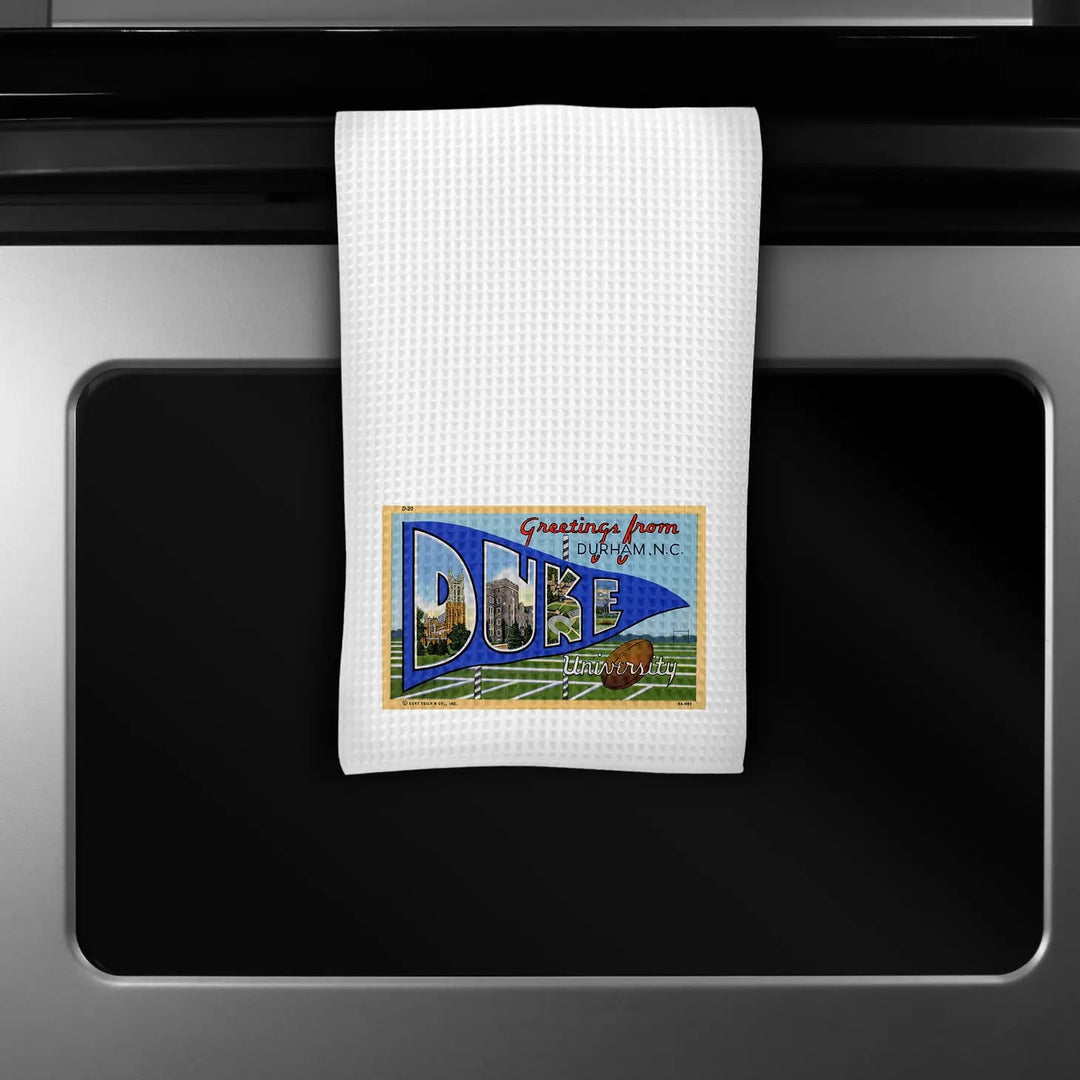 Duke University Waffle Tea Towel