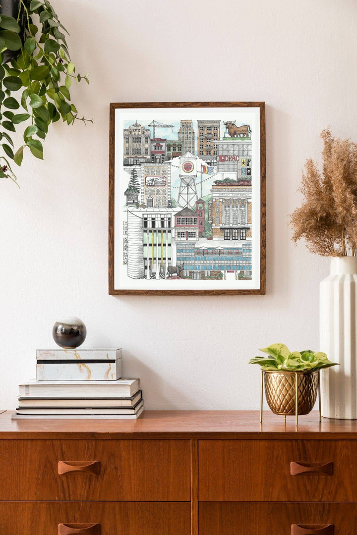 Downtown Durham, North Carolina 8x10