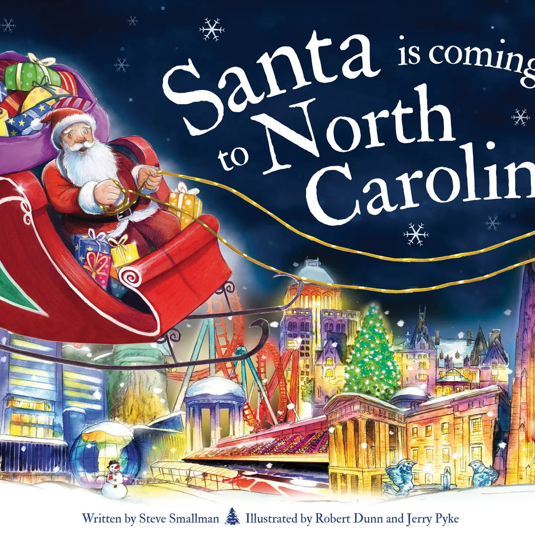 Santa is Coming to North Carolina Book
