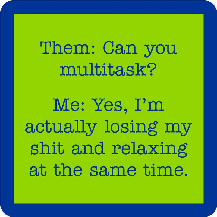 COASTER Multi Tasking | Funny Party Gift | Home Bar Decor