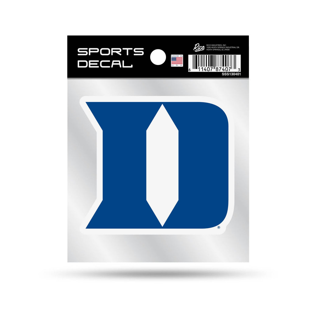 NCAA  Duke Blue Devils Primary Logo 4"x4" Small Style Decal