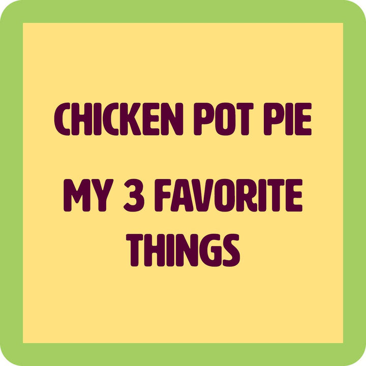 COASTER Chicken Pot Pie | Funny Party Gift | Home Bar Decor