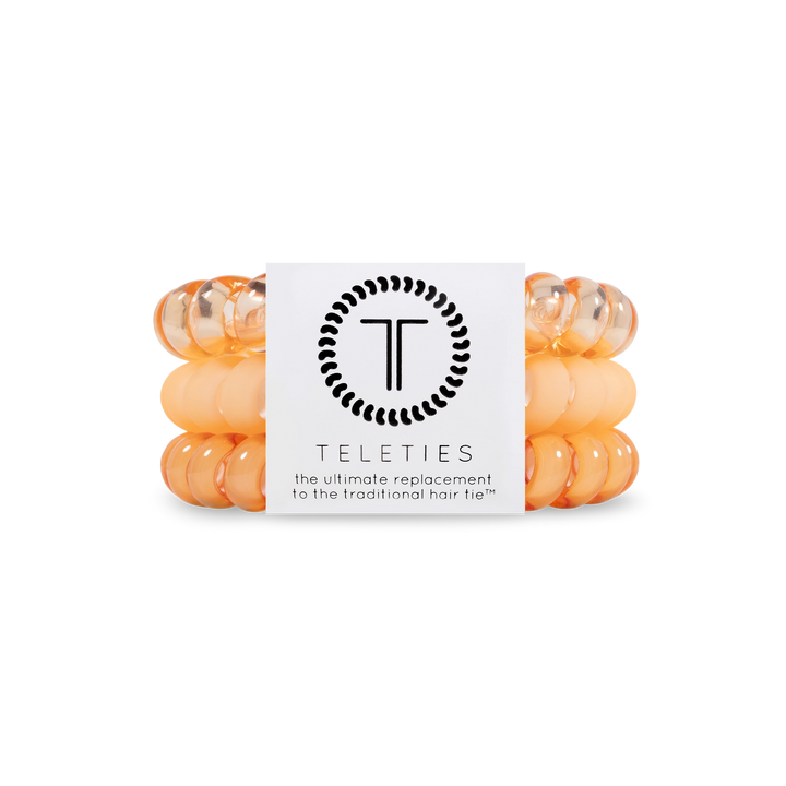 Peach Fuzz Large Hair Ties