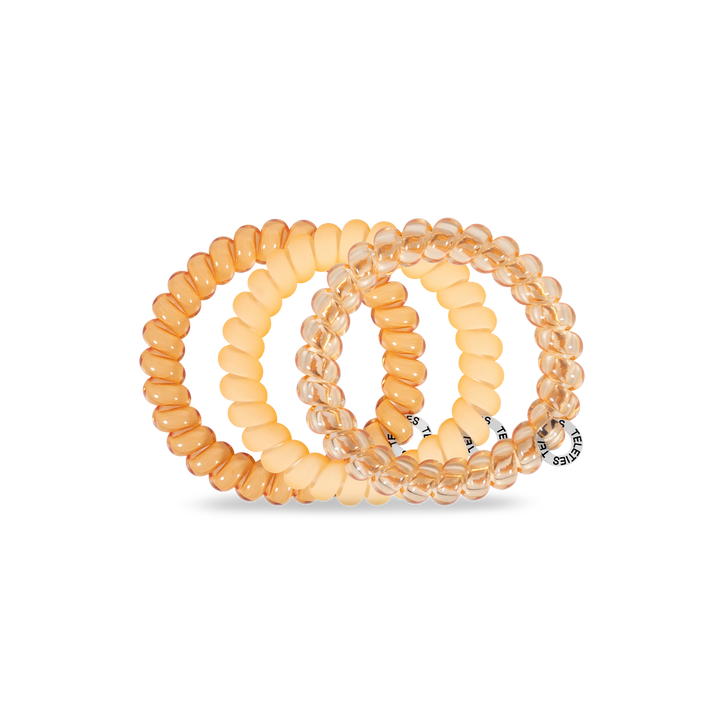 Peach Fuzz Large Hair Ties